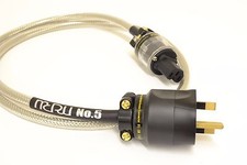 MCRU NO.5 MAINS POWER LEAD | FURUTECH CONNECTORS | HI-FI CHOICE AWARD WINNER
