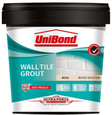 UniBond Wall Tile Grout Anti-Mould Waterproof Ready Mixed Ceramic 1.38kg - BEIGE