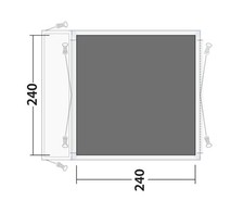 Outwell groundsheet footprint - outwell,