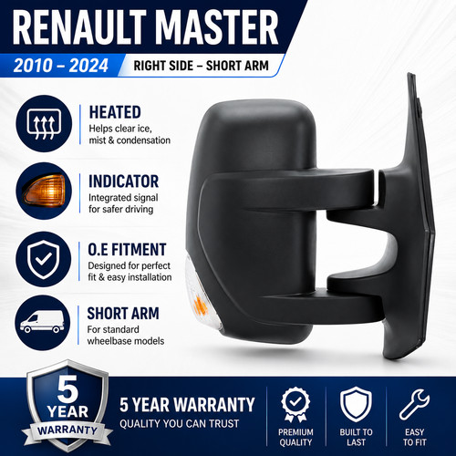 Renault master 2010 2024 right - master, 2010-2024