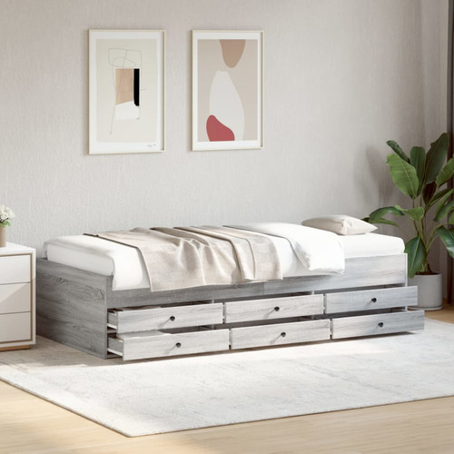Daybed 75x190cm grey sonoma - 75x190cm,