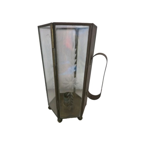 Brass etched glass - brass,