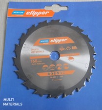 Norton Clipper 160mm 18t Wood Multi Materials Cutting Blade 20mm Hole  