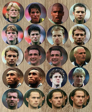 20x Wotsits Flash Footy Stickers Golden Wonder  1996 1997 Football Discs Pog