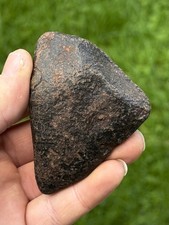 Meteorite fusion crust - meteorite,