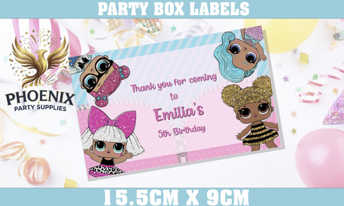 Personalised lol friends party - lol,