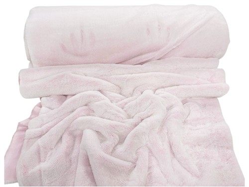Plush fur fabric faux super - faux,