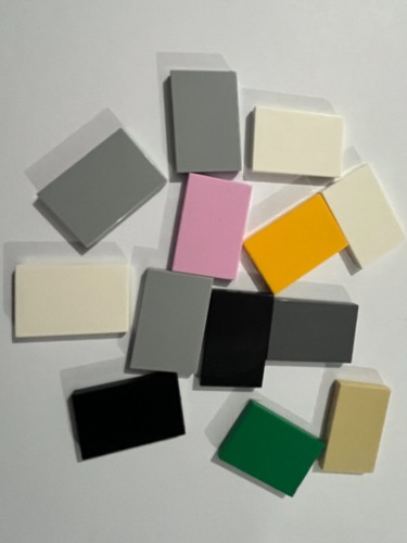 Lego 2x3 smooth - smooth, tile,