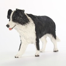 Border Collie Figurine Hand