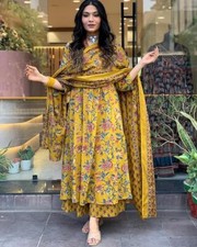 Women Yellow Plus Size Floral