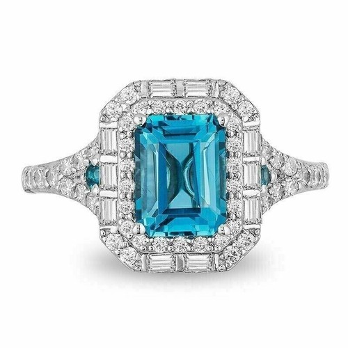 Aquamarine art deco - ct,