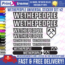 WETHEPEOPLE BIKES WTP Vinyl Decals, Stickers, Cycling Bmx, HIGH QUALITY V2