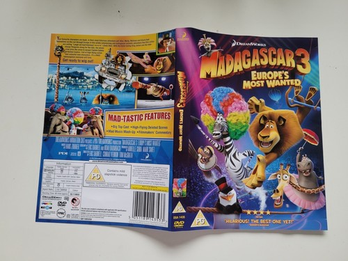 Dvd madagascar inlay - madagascar, 3