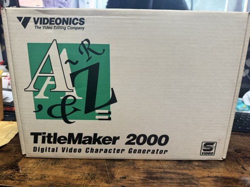 Videonics video title maker - videonics,