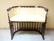 Original Babybay Side Bed Baby Bed Adjustable Height Wooden