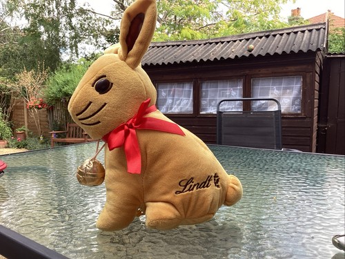 Lindt rabbit plush inch - lindt,