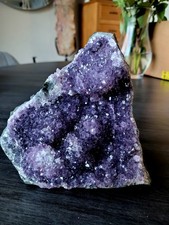 Natural Amethyst Druze Geode Quartz Crystal Cluster 2.5Kg R81 13x13cm XL