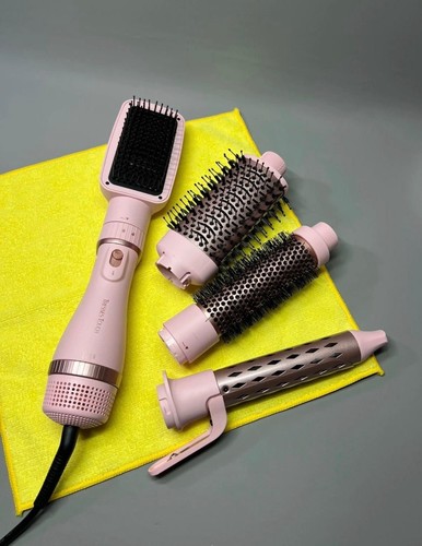 Hair dryer brush straightener - hair,