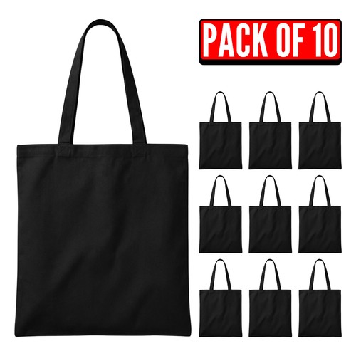 Black plain tote - tote, diy