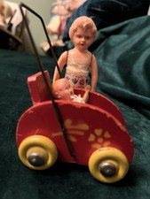 1950s Miniature Doll Wagon