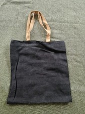 Black jute shopping bag - 25,
