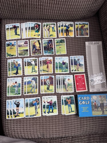 Pepys card golf vintage 1960s - card,