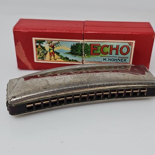 Vintage echo xxxxx harmonica - vintage,