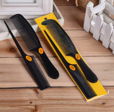 2X Assorted Black Comb Set