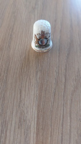 Porcelain england thimble - porcelain,