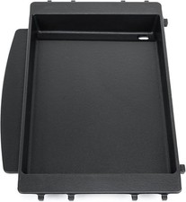 onlyfire Cast Iron BBQ Griddle Plancha Non Stick for Weber Spirit I&II 200/300