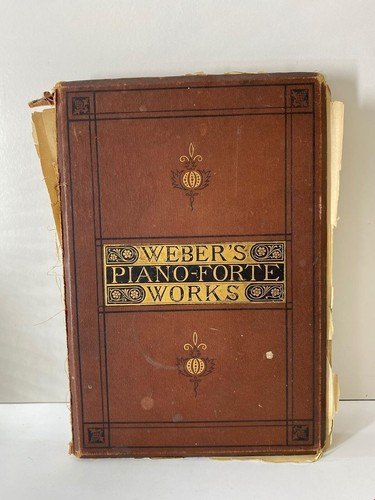 Weber piano forte works - weber's,