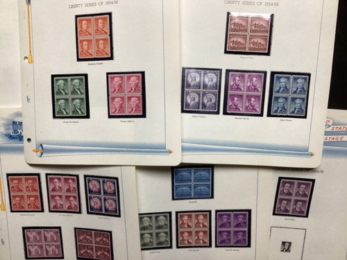 Scott 1030 1052 mint - #1030-1052, 1954