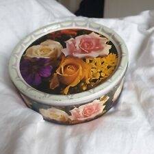 Vintage Roses Tin With Vintage