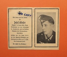 German Death Card Sterbebild ~