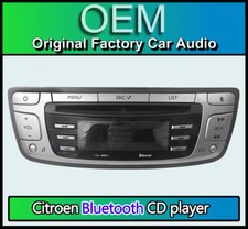 Citroen C1 CD player radio, Citroen DEH-2028ZC with Bluetooth and USB compatible