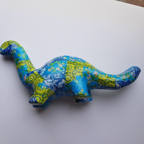 Paper mache dinosaur - , figure