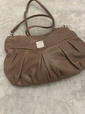 Ladies Designer Oushka Leather Bag With Dust bag Heather Pink Detachable Strap 