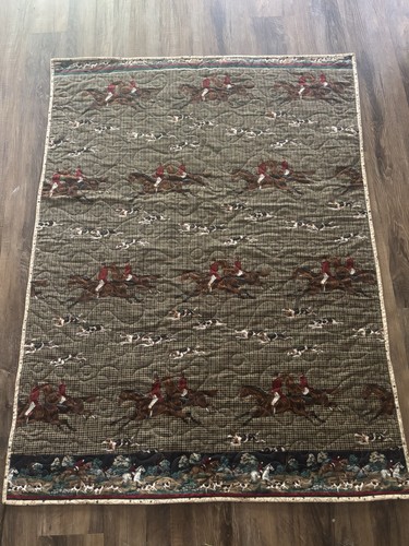 Vintage handmade fox hunt - vintage,