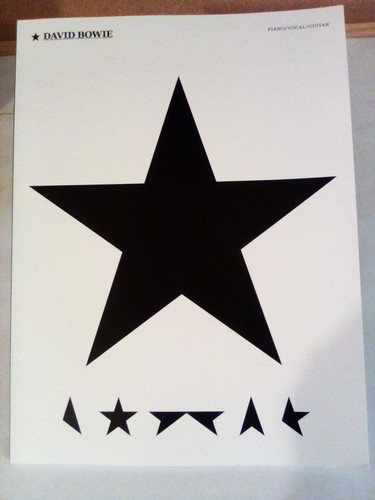 David bowie black star - david, star-sheet