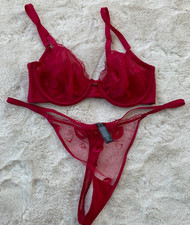 Primark ladies red underwired