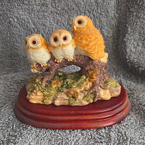 Regency fine arts owl - regency, figurine
