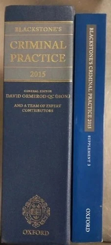 Oxford blackstone criminal - oxford, blackstone's