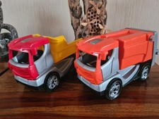Dumper Truck And  Garbage