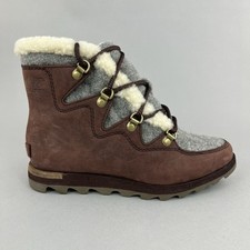 Sorel Sneakchic Alpine Lace Up Snow Winter Hiker Trail Outdoor Boots Size 37 UK4