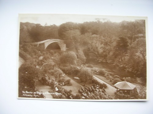 Ayr postcard alloway ye - ayr,