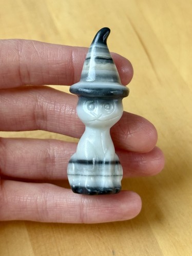 Taiji stone crystal witch - taiji, cat