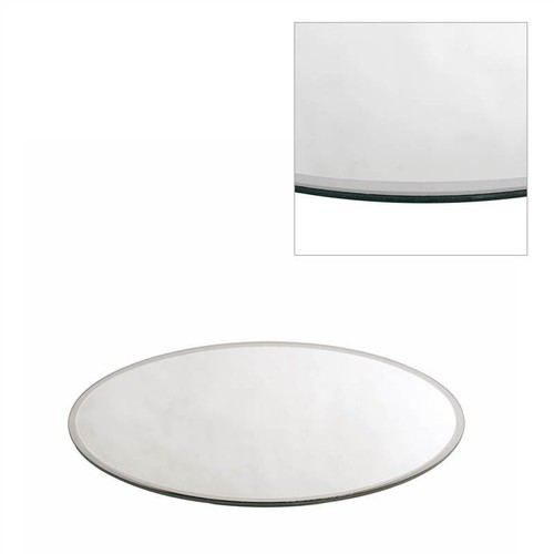 20cm luxury round mirror plate - luxury,