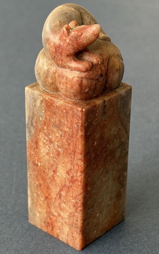 Vintage chinese soapstone