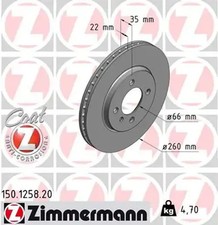 2x Brake disc internally