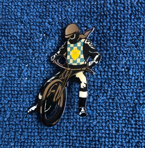 Speedway badge retro hackney - retro,